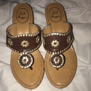 Jack Roger Wedges Sz 7